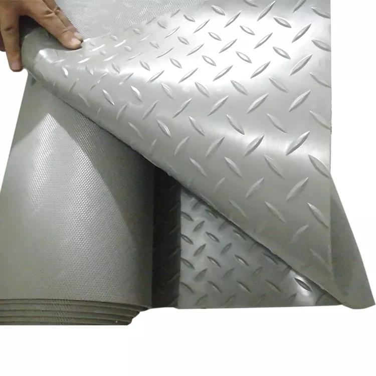 Hoja de goma de PVC resistente al agua de plástico resistente