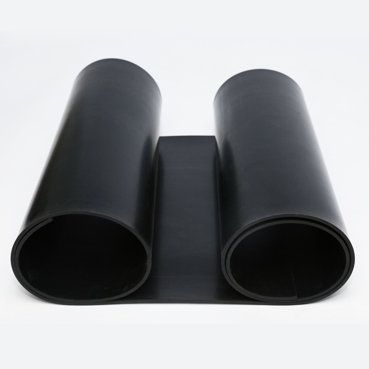 Rollos de lámina de caucho NBR resistente al aceite negro industrial
