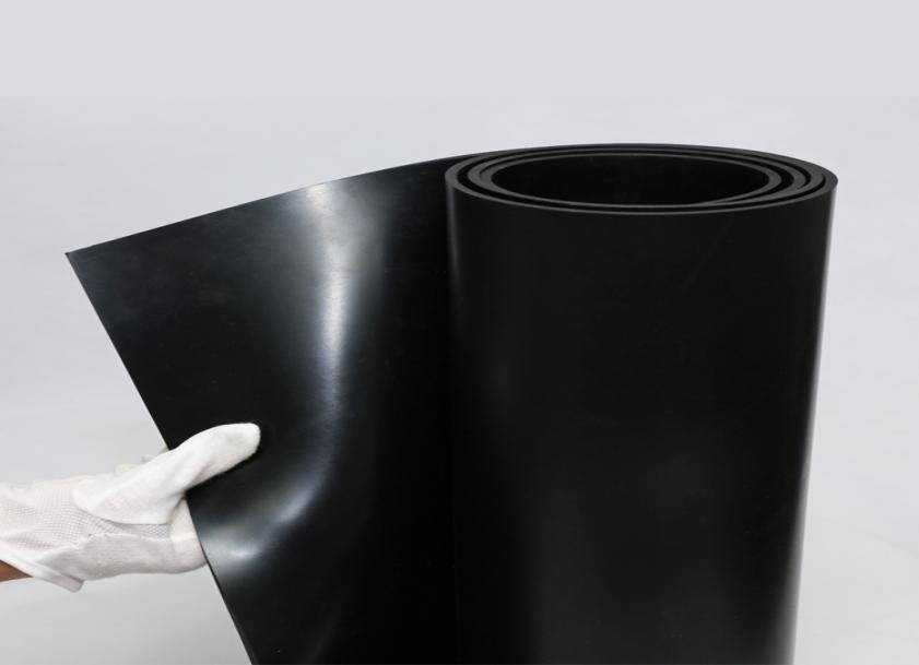 Rollo de lámina de caucho EPDM natural de alta elasticidad industrial
