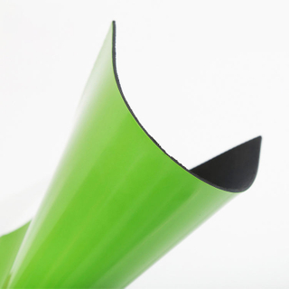 Rollo verde brillante de alfombrilla de goma ESD para personalización de fábrica